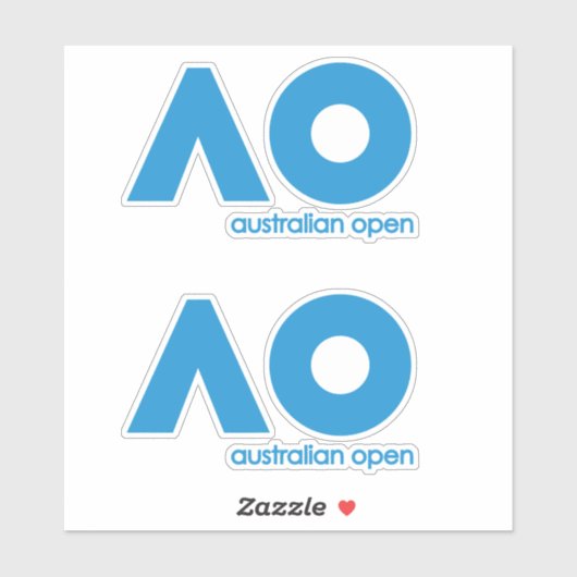 ÖFFENTLICH-TENNIS AUFKLEBER (Blatt)