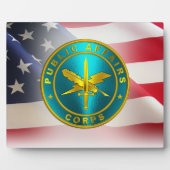 Öffentliche Angelegenheiten (PAO) Armeeveteran Fotoplatte (Vorderseite)