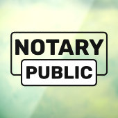 Öffentliche Bekanntmachung über den Augenfang Fensteraufkleber (Blatt 3)