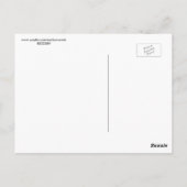 Öffentliche Bibliothek, San Luis Obispo, Kaliforni Postkarte (Rückseite)