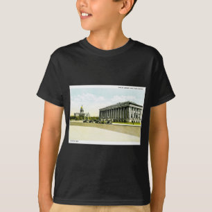 Öffentliche Bibliothek und State Capitol, Denver, T-Shirt