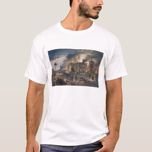 Öffentliche Bibliothek und Tempel der Winde, T-Shirt (Vorderseite)