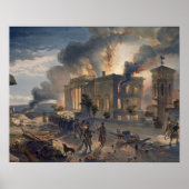 Öffentliche Bibliothek und Windtempel, Platte aus Poster (Vorne)