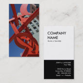 öffentliche Bibliothek Visitenkarte (Vorne/Hinten)