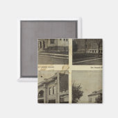 Öffentliche Blogs, Eugene, Oregon Magnet (Vorderseite/Rückseite)