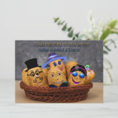 ÖFFENTLICHE EINLADUNG - MEHRERE VERWENDUNG - KARTO (Stehend Vorderseite)