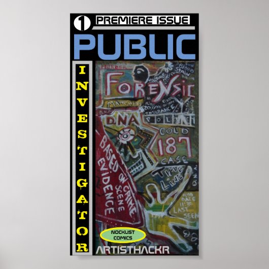 ÖFFENTLICHE ERMITTLUNG POSTER (Vorne)