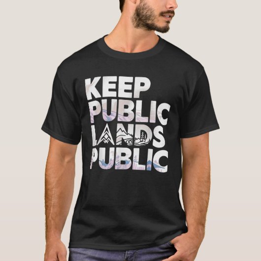 Öffentliche Flächen behalten T-Shirt (Vorderseite)