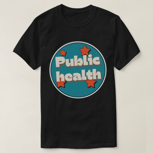 Öffentliche Gesundheit T-Shirt (Design vorne)