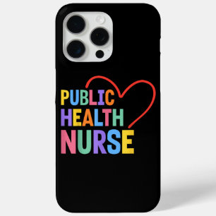 Öffentliche Gesundheitskrankenschwester Herz Case-Mate iPhone Hülle
