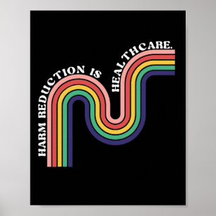 Öffentliche Gesundheitskrankenschwester Schadensmi Poster
