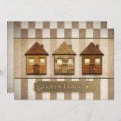 ÖFFENTLICHE HAUSEINLADUNG - geschäftlich oder pers Einladung (Vorne/Hinten)