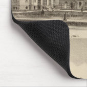 Öffentliche Schule, Hofhaus, Minnesota Mousepad (Ecke)
