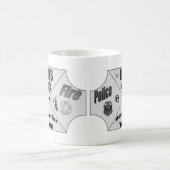 Öffentliche Sicherheit Kaffeetasse (Mittel)