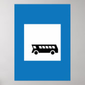 Öffentliche Verkehrsmittel Bushaltestelle Untersch Poster (Vorne)