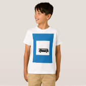 Öffentliche Verkehrsmittel Bushaltestelle Untersch T-Shirt (Vorne ganz)