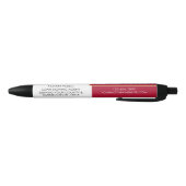 Öffentliche Werbegeschenke Red Gold Business Kugelschreiber (Unterseite)