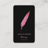 Öffentlicher Agent für öffentliche Leihsignaturen Visitenkarte (Vorderseite)