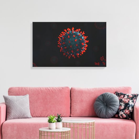 Öffentlicher Feind Leinwanddruck (Insitu (Wohnzimmer))