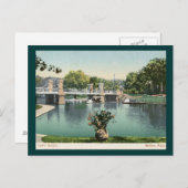 Öffentlicher Garten, Boston 1905 Vintag Postkarte (Vorne/Hinten)