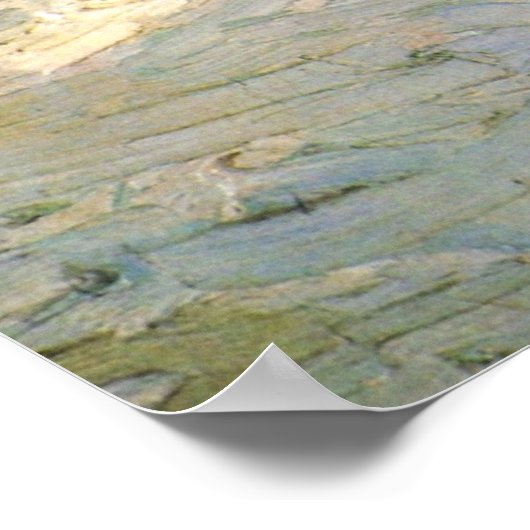 Öffentlicher Garten mit Couple - Vincent van Gogh Poster (Ecke)