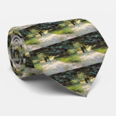 Öffentlicher Garten mit Couple von Vincent van Gog Krawatte (Gerollt)