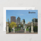 Öffentlicher Garten Postkarte (Vorne/Hinten)