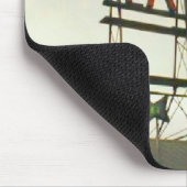 Öffentlicher Markt in Seattle, WA Fish Bowl View Mousepad (Ecke)