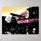 Öffentlicher Markt Poster (Vorne)