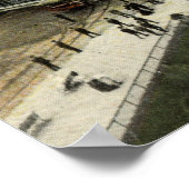 Öffentlicher Platz Cleveland Ohio 1910 Vintag Poster (Ecke)