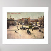 Öffentlicher Platz, Lima, Ohio Vintag Poster (Vorne)