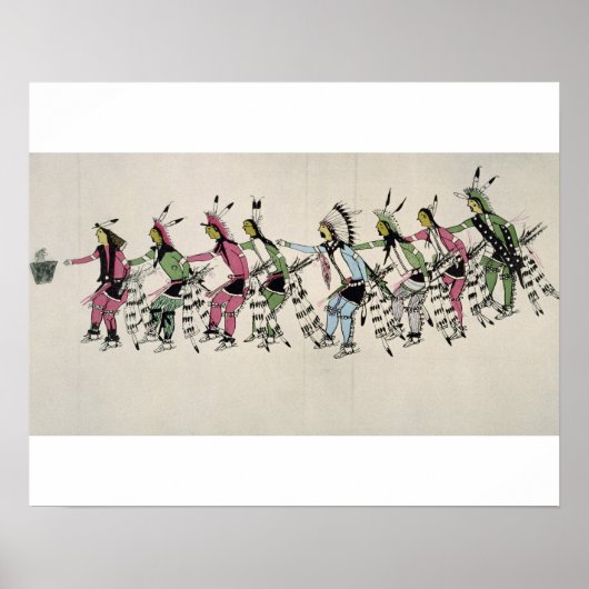 Öffentlicher Tanz zu Ehren des Kriegers He Dog (Ti Poster (Vorne)