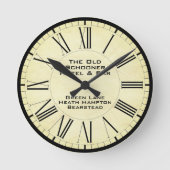 Öffentliches Haus oder Bar Runde Wanduhr (Vorderseite)