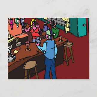 Öffentliches Haus Postkarte