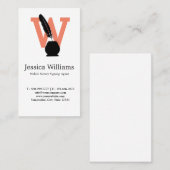 Öffentliches Logo für Notare Agent Visitenkarte (Vorne/Hinten)