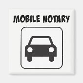 Öffentliches mobiles Notar Magnet (Vorne)
