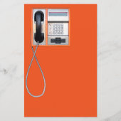 Öffentliches Telefon Flyer (Hinten)