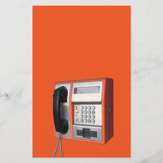 Öffentliches Telefon Flyer (Vorne)