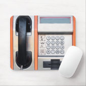 Öffentliches Telefon Mousepad (Mit Mouse)