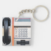 Öffentliches Telefon Schlüsselanhänger (Rückseite)