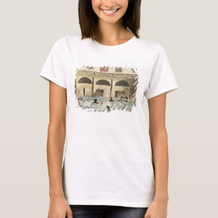 Öffentlichkeit, die am Bad baden, oder Dämpfen T-Shirt