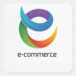 Öffentlichkeit Quadratischer Aufkleber