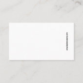 Öffentlichkeitsarbeit-atemberaubende geometrische visitenkarte (Rückseite)