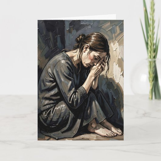 Offering Support for someone Having a Hard Time Karte (Vorderseite)