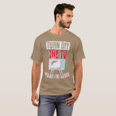 OffheV Defund Medien Junge T-Shirt (Vorne ganz)