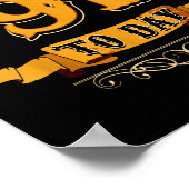 Offically 91 Years Old Today 91st Birthday Gift Poster (Ecke)