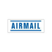 OFFICE AIR MAIL MAIL SELBSTINKENDE BRIEFMARKE PERMASTEMPEL (Design)