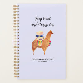 Office Alpaca Llama Funny Inspiration Personal Planer