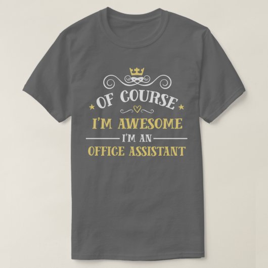Office-Assistent 3 T-Shirt (Design vorne)