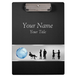Office Business People World Globe - Zwischenablag Klemmbrett